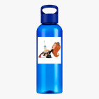 Прозрачная спортивная бутылка