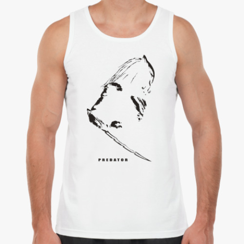 Майка с принтом Хищник