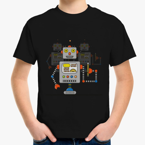 Детская футболка Робот