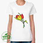 Женская футболка органик