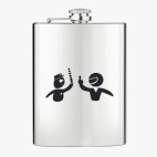 Фляжка стальная