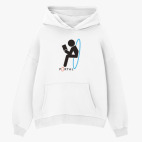 Толстовка худи оверсайз