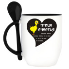 Кружка с ложкой