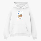 Толстовка худи оверсайз