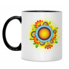 Кружка двухцветная