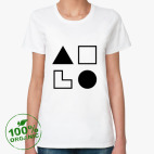 Женская футболка органик