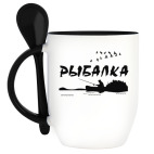 Кружка с ложкой