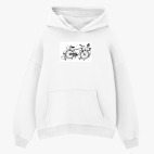 Толстовка худи оверсайз