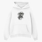 Толстовка худи оверсайз