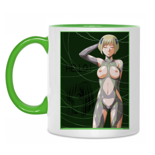 Кружка с принтом 'ICQ-бот'