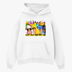 Толстовка худи оверсайз