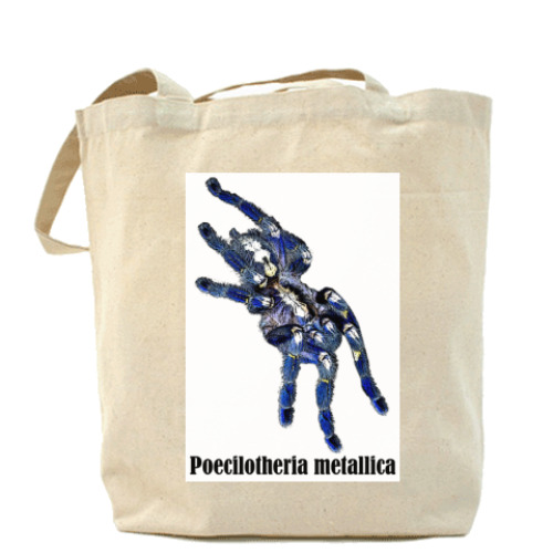 Сумка шоппер с принтом P.metallica