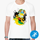 Мужская спортивная футболка