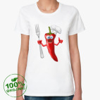 Женская футболка органик