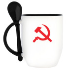 Кружка с ложкой