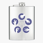 Фляжка стальная