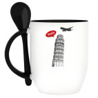 Кружка с ложкой