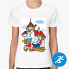 Женская спортивная футболка