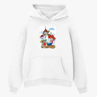 Толстовка худи оверсайз