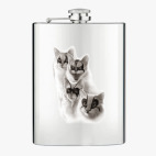 Фляжка стальная