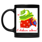 Кружка цветная UV-DTF