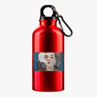 Металлическая бутылка 400 мл UV-DTF