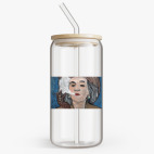 Банка с бамбуковой крышкой