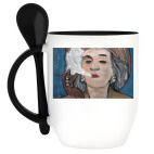 Кружка с ложкой