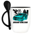 Кружка с ложкой