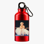 Металлическая бутылка 400 мл UV-DTF