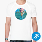 Мужская спортивная футболка