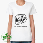 Женская футболка органик