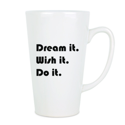 Чашка Латте Do it.