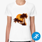 Женская спортивная футболка