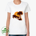 Женская футболка органик