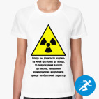 Женская спортивная футболка