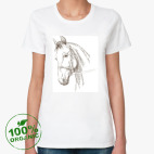 Женская футболка органик