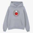 Толстовка худи оверсайз