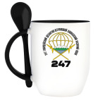 Кружка с ложкой