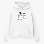 Толстовка худи оверсайз