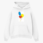 Толстовка худи оверсайз