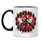 Кружка двухцветная