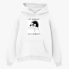 Толстовка худи оверсайз