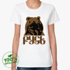 Женская футболка органик