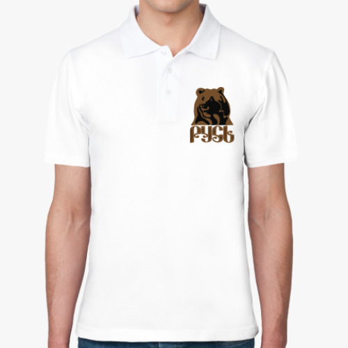 Рубашка поло с принтом Русь