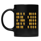 Кружка цветная UV-DTF