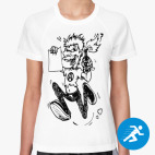 Женская спортивная футболка