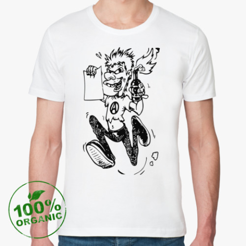 Футболка из органик-хлопка Punk Boy