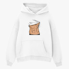 Толстовка худи оверсайз