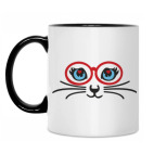 Кружка двухцветная